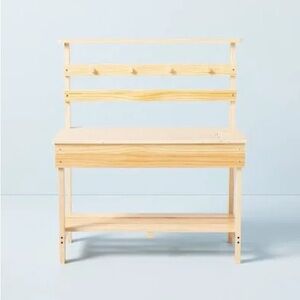 Natural Wood Kids Play Stand